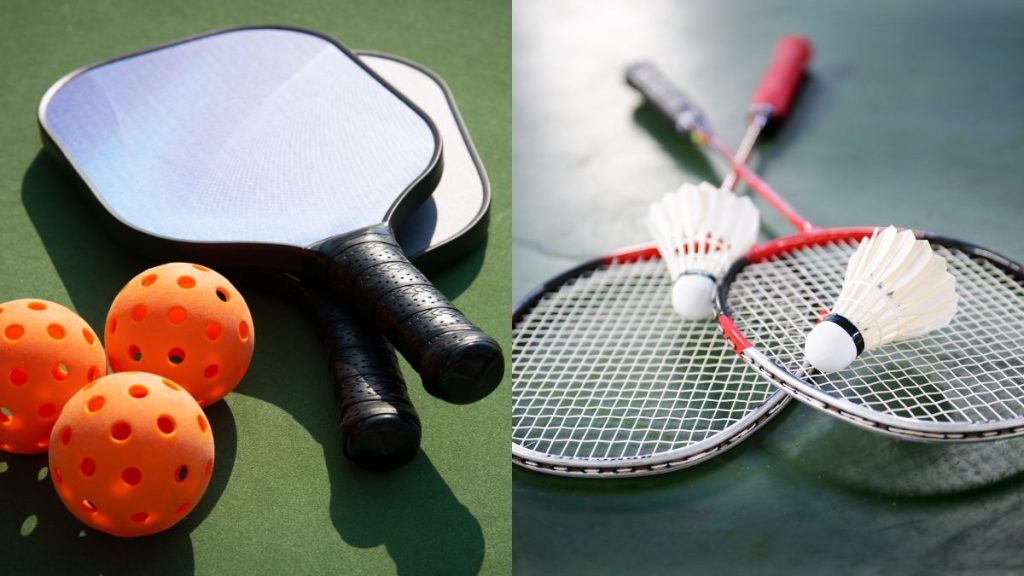Pickleball vs Badminton Similarities & Differences